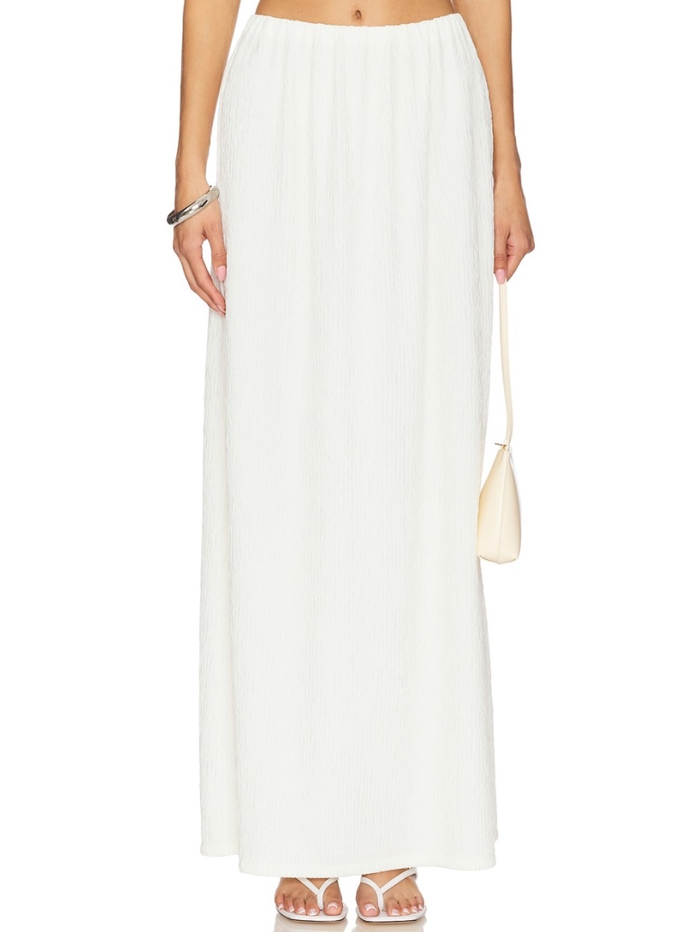 More to Come Malina Skirt in White
